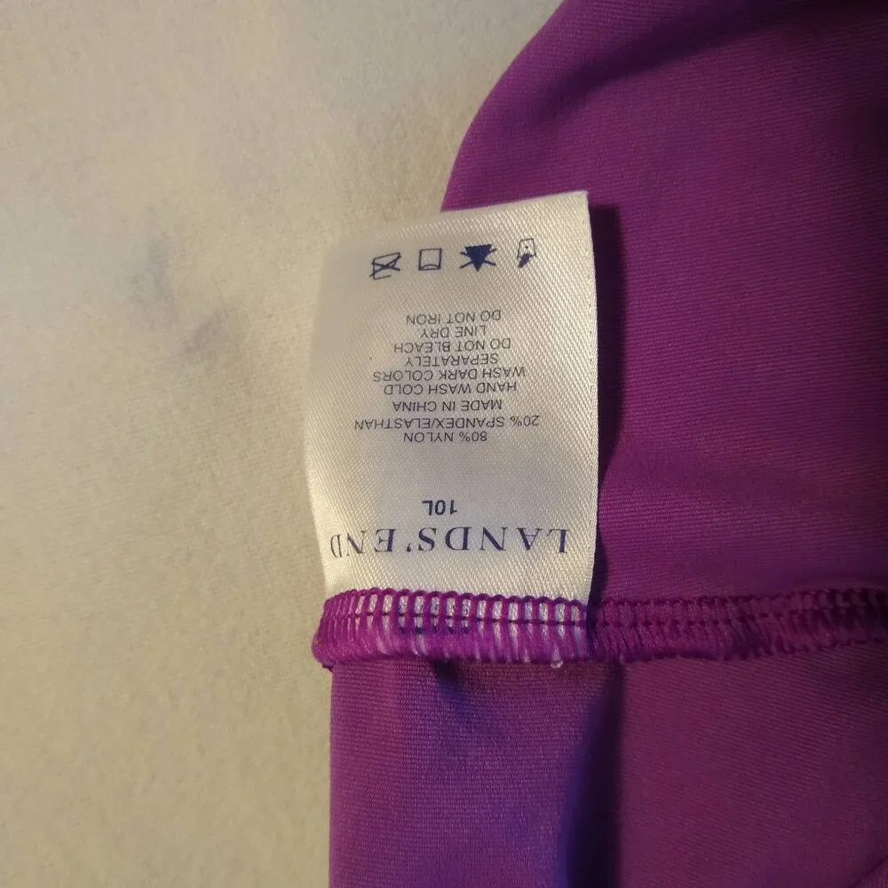 Lands' End size 10 raspberry-purple - Picture 6 of 12
